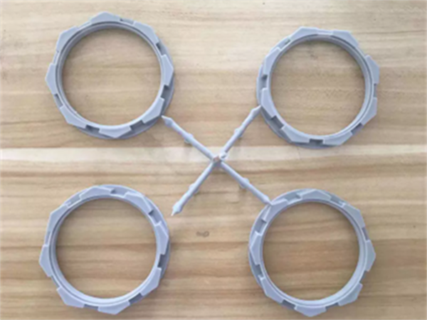 Pp Female Thread Ring Nut Against Discharge
