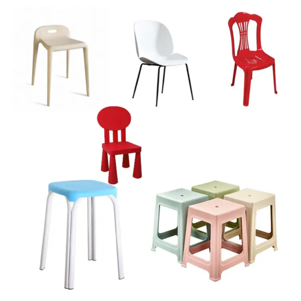 Customize Plastic Tooling For The Different Color High Tenacity PP Material Lazyback Seat Plastic Armchair