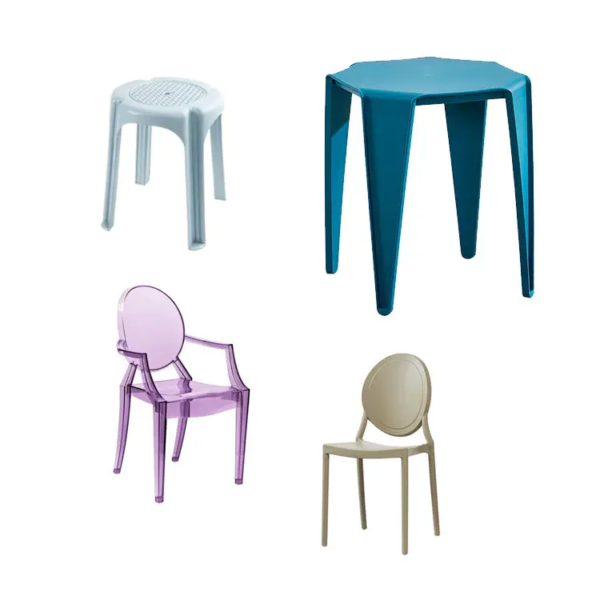Customize Plastic Tooling For The Different Color High Tenacity PP Material Lazyback Seat Plastic Armchair