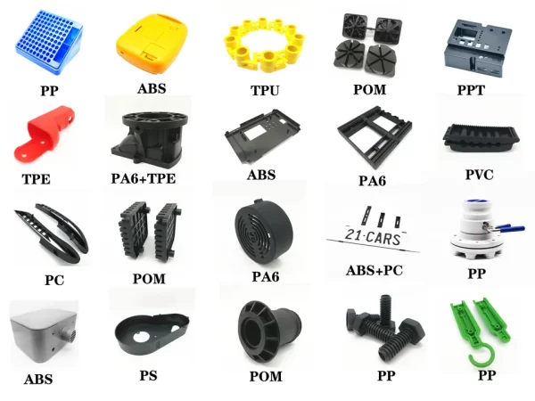 Factory Direct ABS Colourful Plastic Molding Part For Auto Industry
