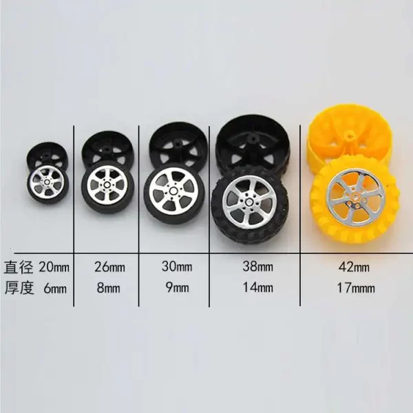 Plastic Toy Cars Wheels For Children Manufacturing