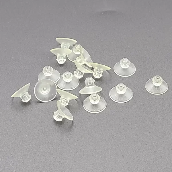 Plastic PVC Suction Cup With Screw Nut And Ear Manufacturing
