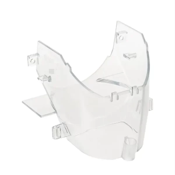 Custom Injection Molding PC PMMA PS High Clear Transparent Plastic Parts Glass Light Pipe Light Guide Protect Case